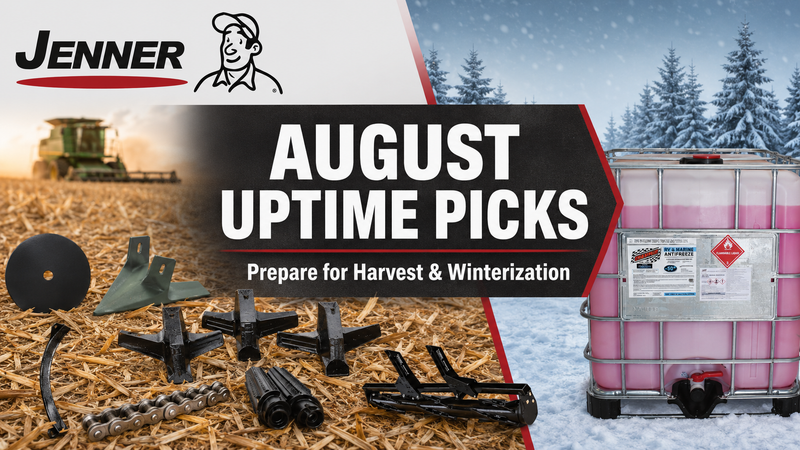 August Uptime Picks: Prepare for Harvest and Winterization