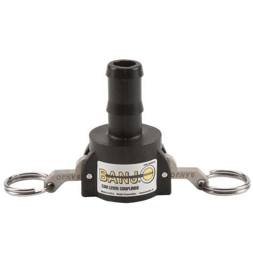 ¾" Female Coupler x ¾" Hose