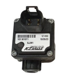 Zip Valve 1/4" Nylon 2-Way with Stainless Steel Ball and 3/8" Push-to-Connect Deutsch