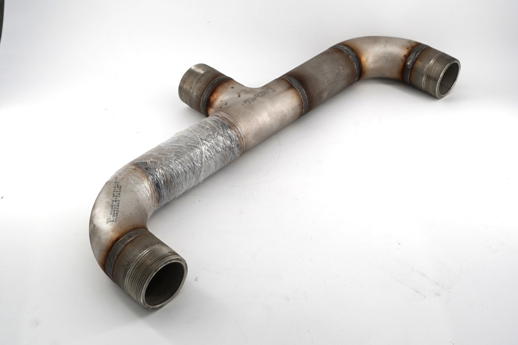 Dual Inlet Weldment for Manifold or Piping Systems