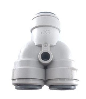 Y Divider - 3/8" QC x 3/8" QC x 3/8" QC