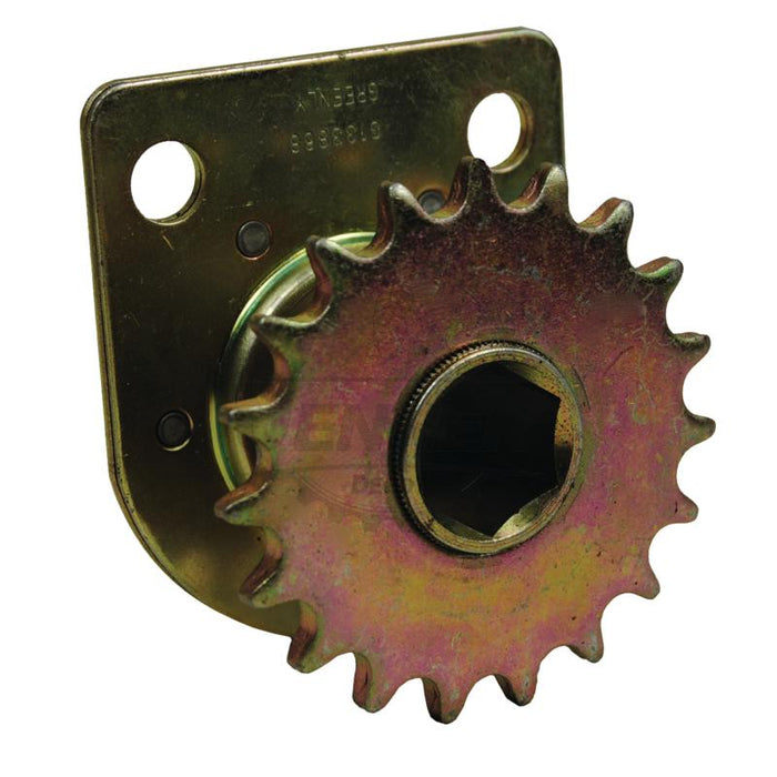 19 Tooth Sprocket & Bearing 7/8" Hex
