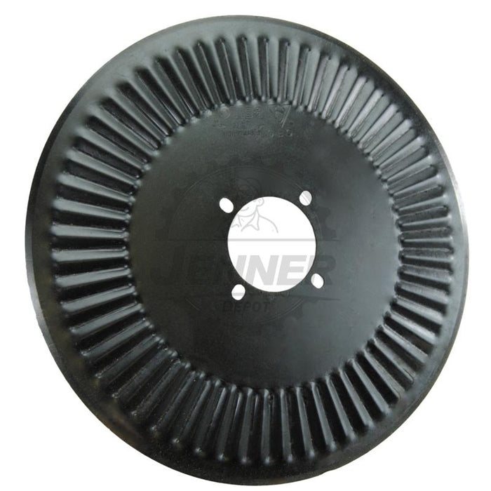 20" Fluted Coulter Blade Dual Punch .177"