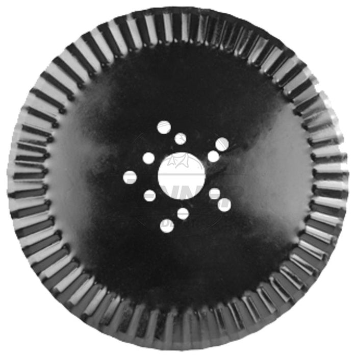 16" Fluted Multi-Punch Coulter Blade