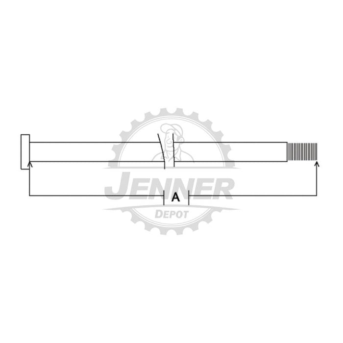 1-1/8" Square Disc Arbor