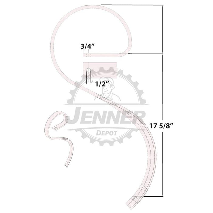 Replacement S-Tine 17.6" Clearance