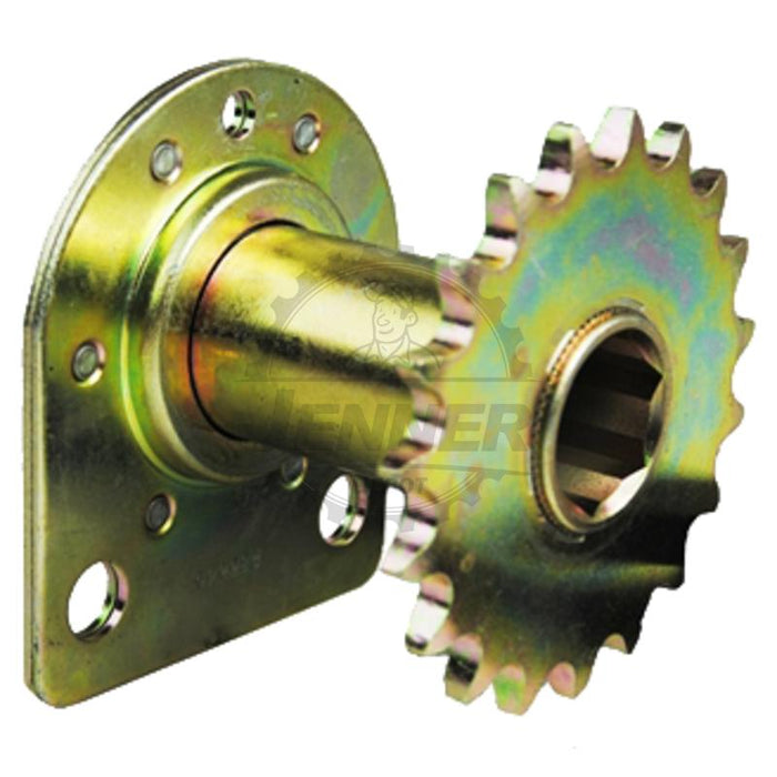 19 Tooth Sprocket & Bearing 2.5" Wide