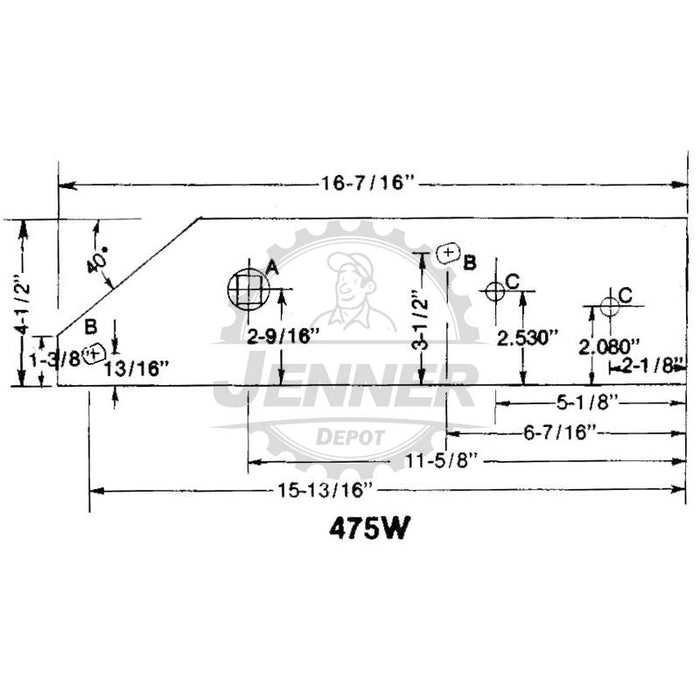 Massey Landside Inner Plate