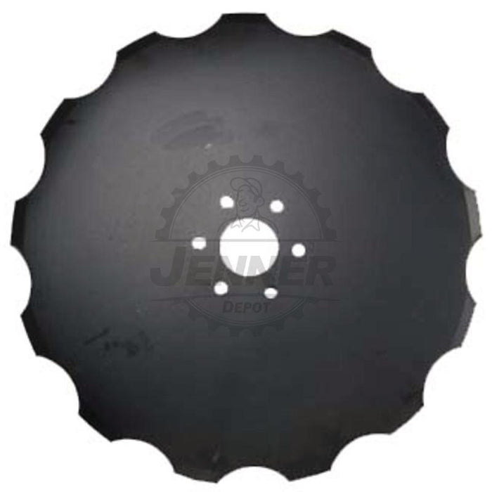 17" Notched Coulter Blade Blank