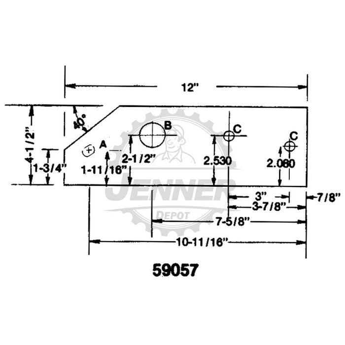 Landside Inner Plate Super Chief