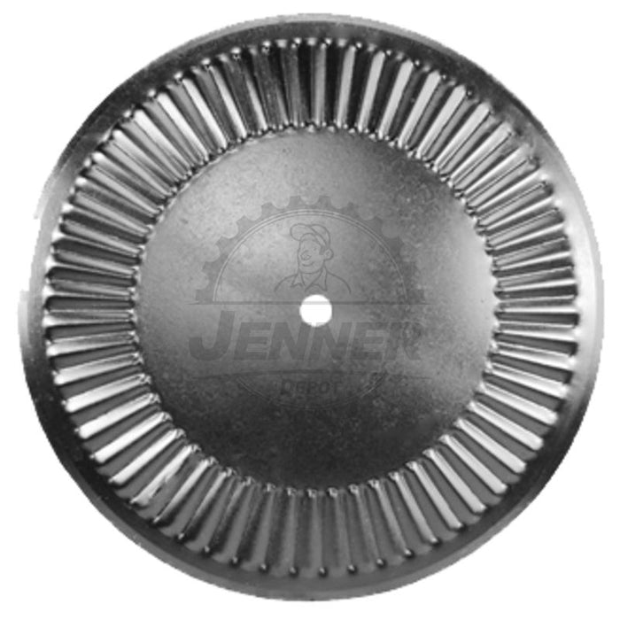 20" Straight Edge Fluted Coulter Blank