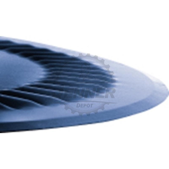 20" Straight Edge Fluted Coulter Blank