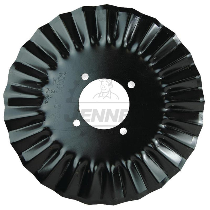 16" 25-Wave Coulter Blade .177"