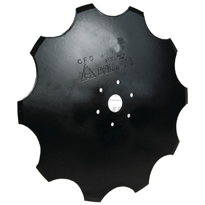 13.5" Notched Flat Coulter Blade