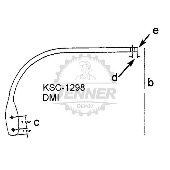 Flat Spring Shank for DMI