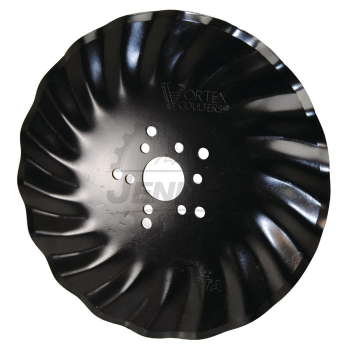 16" Multi-Punch Vortex Coulter Blade