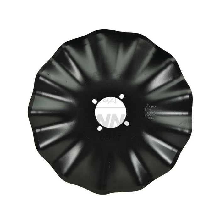 22" Dual Punch Wave Coulter Blade