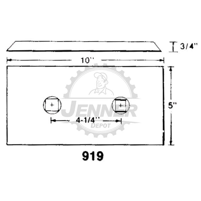 Wear Pad for W379W