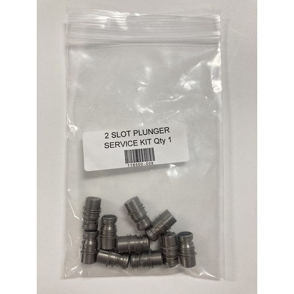 Service Kit - 2 Slot Plunger - 10 Piece (All Valves)