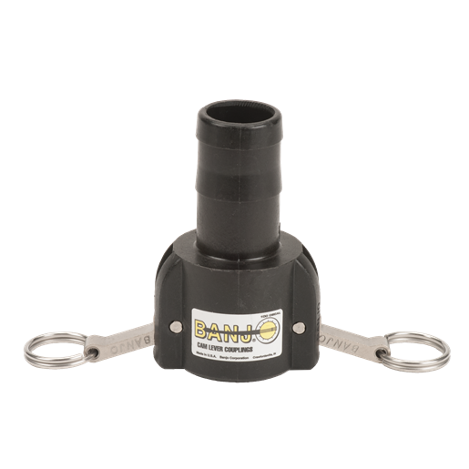 1" Female Coupler x 1¼" Hose