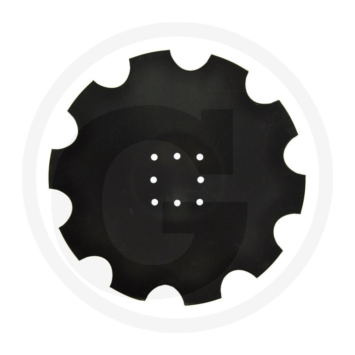 20" Notched Disc Blade .256"