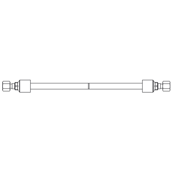 Hydraulic Hose - #4 ORFS to #4 ORFS - 24"