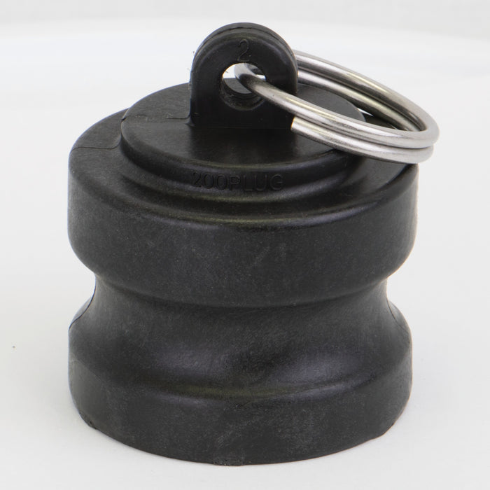 2" Plug x Female Coupler Poly