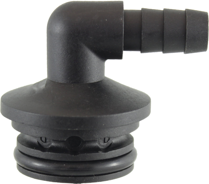 Fitting  - ORS x Hose Shank-90° - 3/8"