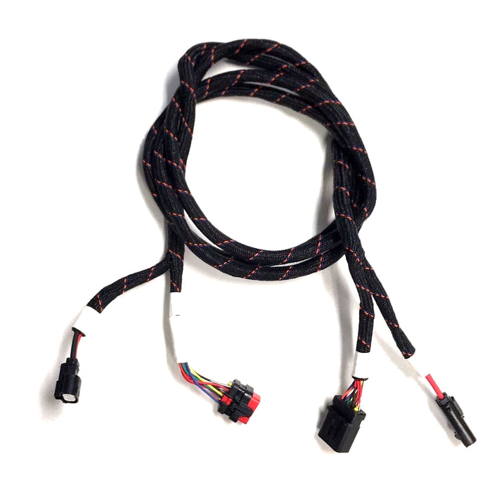 12-Pin Amp Seal & 2-Pin Molex Power 30' CANBUS Center Extension Cable