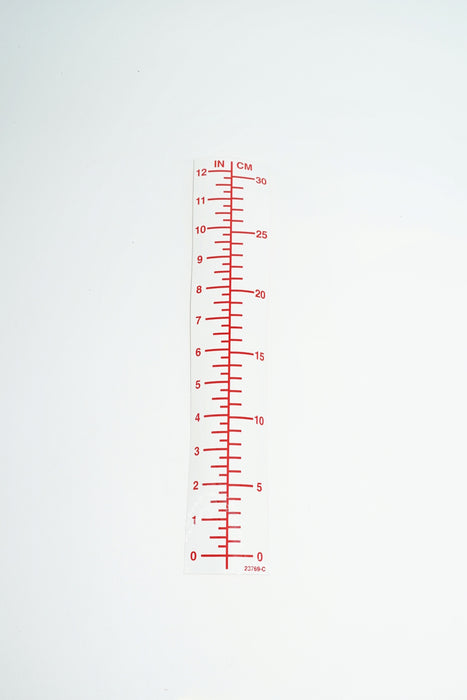 Decal - Ruler  2.5 x 13 Vinyl