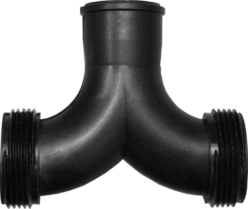 Quick Connect Sweep Tee - 1 1/4" Joint Adapter x 1" SST x 1" SST