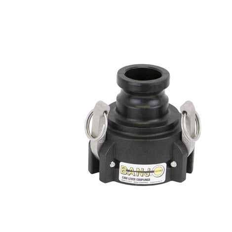 3" Female Coupler with 3 Arms x 2" Male Adapter