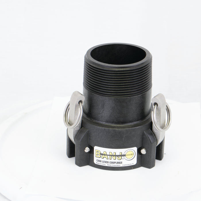 3" Female Coupler x 3" Male NPT