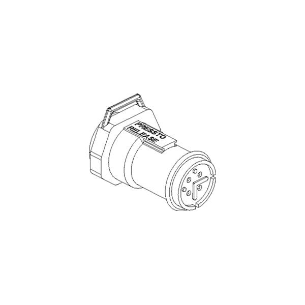 Plug - 4 Pin CLC - ITT Cannon