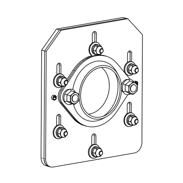 Lower Adjuster - Lexion Standard Elevation (2006+)
