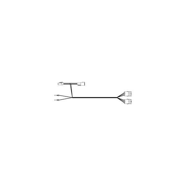 Cable - Main / Aux Valve (3-Wire Weather Pack Shroud) - 6'