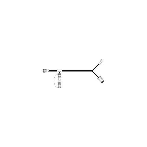 4' ISOBUS 4 Pin Deutsch to 9 Pin AMP Tee Cable