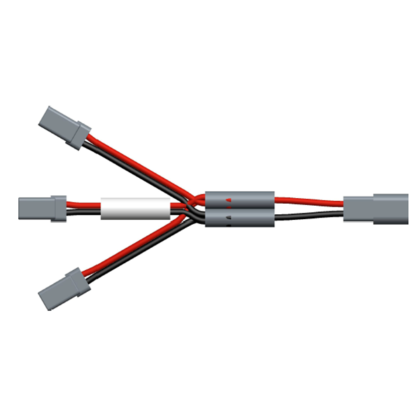 3-Way High Current Power Splitter - 8"