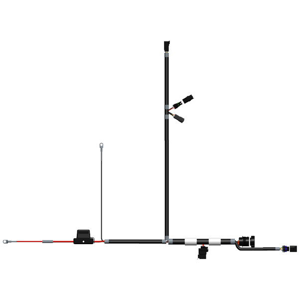 Cable - Ag Leader Power / Data - Battery ECU Power - 12'
