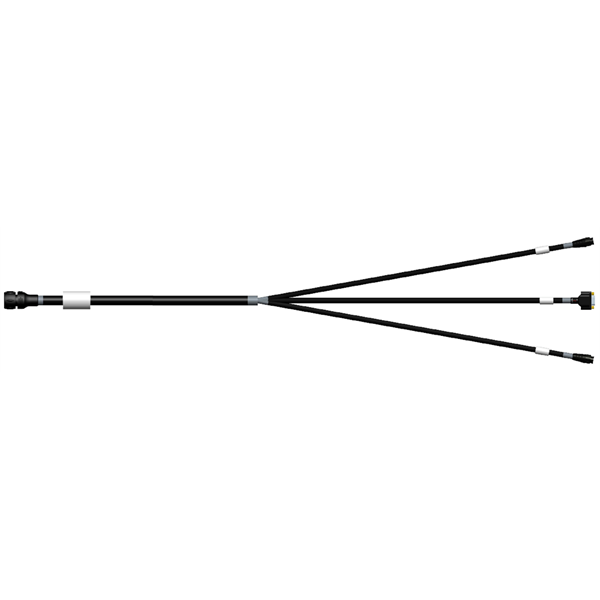 Cable - InCommand Aux Serial / Video - 2 Cameras - 12'