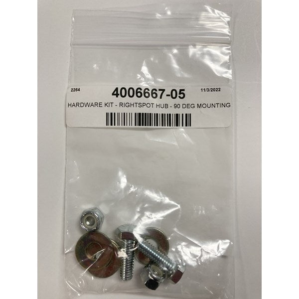 Hardware Kit - RightSpot Hub - 90° Mounting