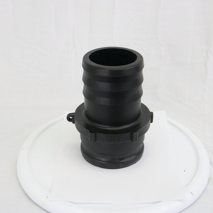 4" Male Adapter x Hose Barb