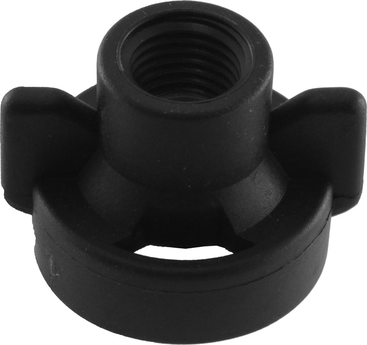 Rl Cap Assembly- 1/4" NPT F - Black, with  Adapter and FKM O-Ring