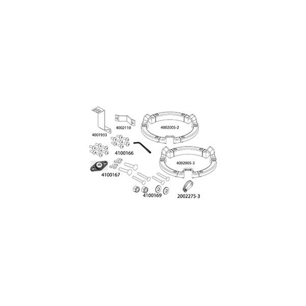 Parts Kit - Anti-Rotation - CNew Holland  AFX, CAT, Buhler, New Holland  Genesis, Versatile, Ag-Chem Crenlo Cab '00 and Newer