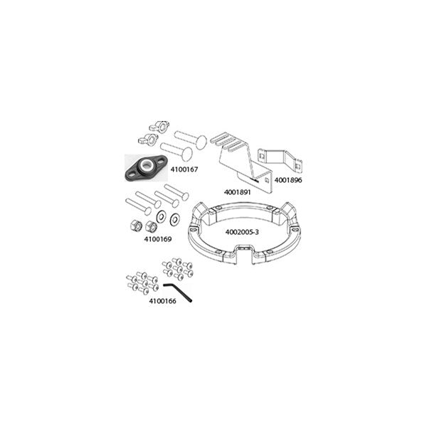 Parts Kit - Anti-Rotation - John Deere Models S550, S660, S670, S680, S690