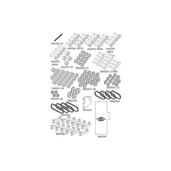 4 Row Clutch Installation Kit - Kinze 2000 / 3000 - Interplant