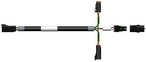 ISO Adapter Kit - Incommand, 4 Pin Deutsch