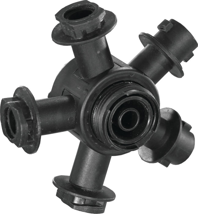 Combo-Rate 3 Crank/2 Slant Head Turret Body, with out Nut