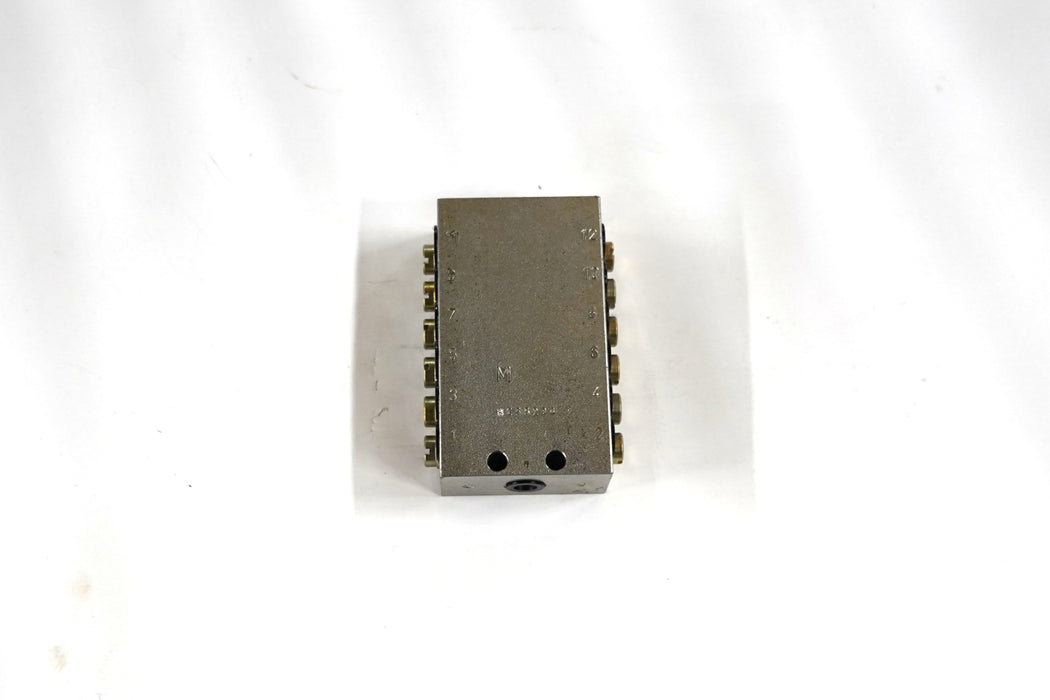 12 Port Stainless Steel Valve for Lincoln Lubrication System