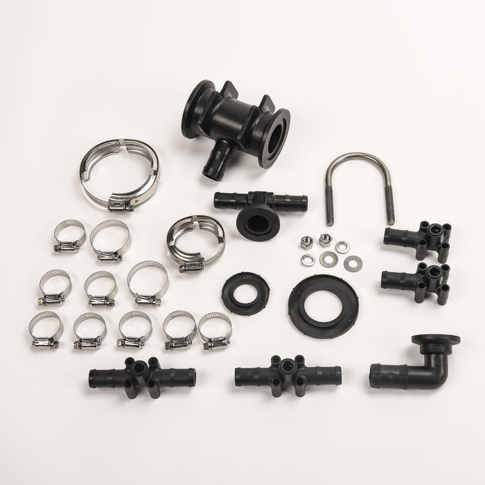 Kit, 4-Row High Flow, Fitting
